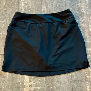 Women’s Adidas Pull-on Stretch Golf Skort Black Medium